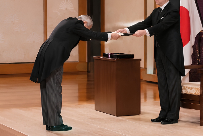 叙勲式のイメージ